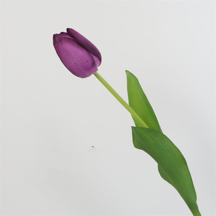 Premium Real Touch Tulip Bud Stem