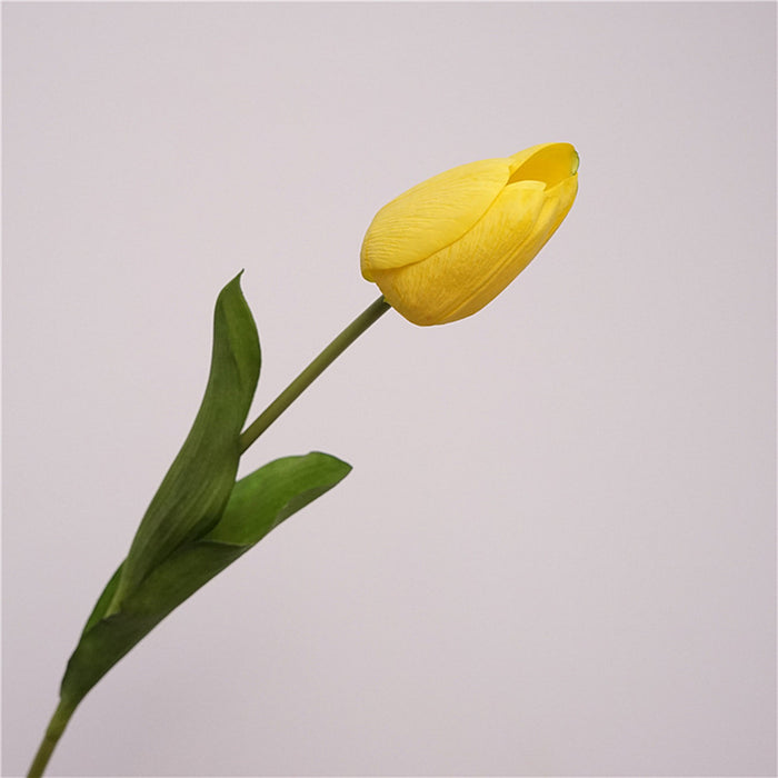 Premium Real Touch Tulip Bud Stem