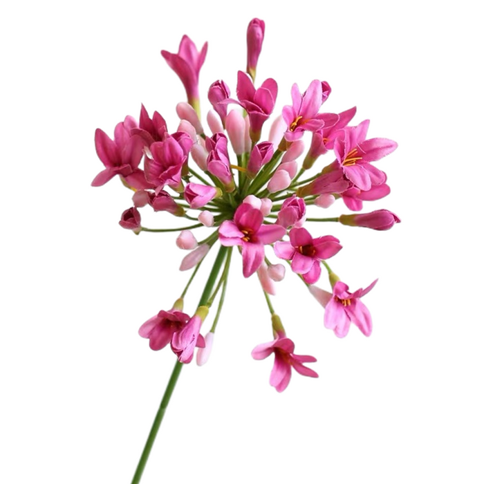 A granel 29 "Agapanthus tallos lirio del Nilo plantas vivas flores seda Artificial al por mayor 