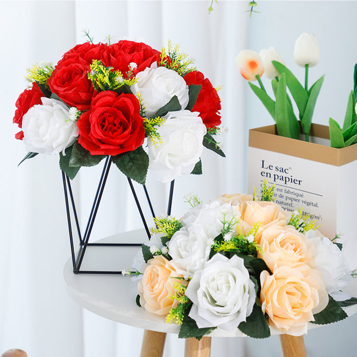 Bulk 2Pcs Flower Ball Flower Arrangement Bouquet for Wedding Centerpiece Parties Home Décor Wholesale