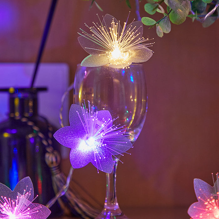 Bulk Flower Strings Lights Waterproof Warm White Colorful Light for Xmas Tree Home Lawn Wedding Patio Party Holiday Decor Wholesale
