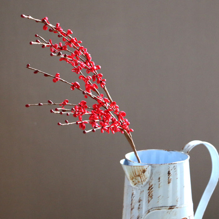 Large Red Berry Stem 75cm  We'll Make Your Christmas Complete