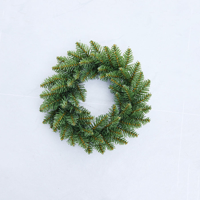 Bulk Christmas DIY Green Wreath Artificial Christmas Wreaths Wholesale