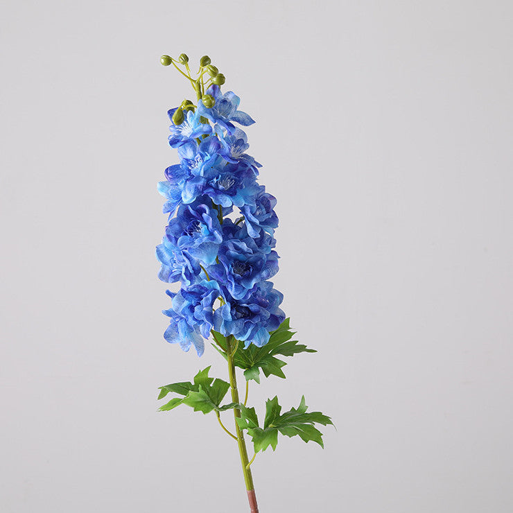 Bulk 9 Colors 31.5" Delphinium Stems Real Touch Faux Larkspur Flower Wholesale