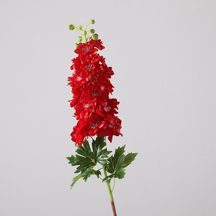 Bulk 9 Colors 31.5" Delphinium Stems Real Touch Faux Larkspur Flower Wholesale