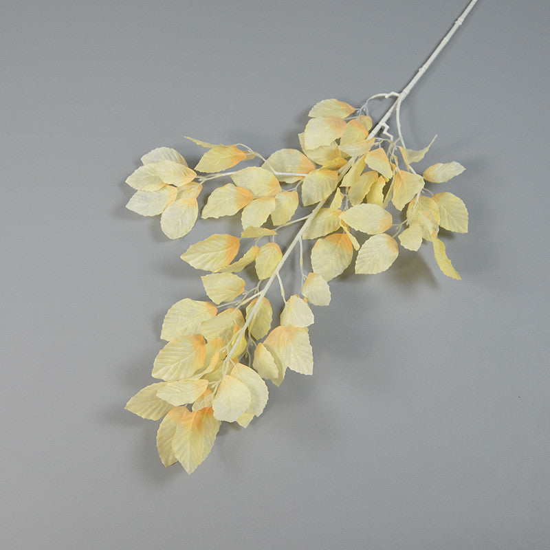 Bulk 41" Long Fall Leaves Stems Artificial Beech Leaf Stems Wholesale