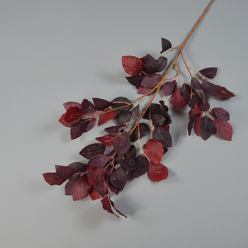 Bulk 41" Long Fall Leaves Stems Artificial Beech Leaf Stems Wholesale