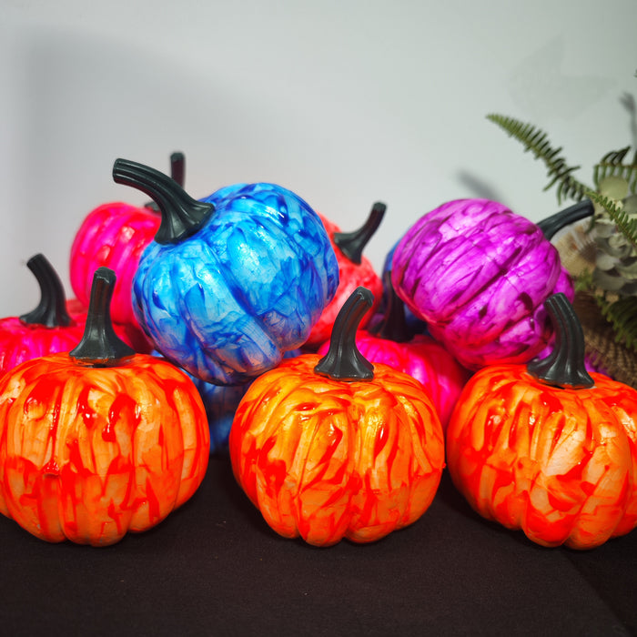 Bulk 3Pcs Exclusive Handmade Pumpkin Foam Pumpkins Glow in Dark Centerpiece Decor Wholesale