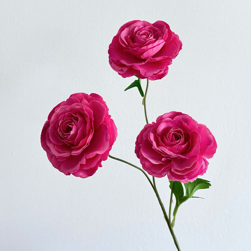 Bulk 25" 3 Heads Peony Spray Stems Artificial Silk Flowers Wholesale