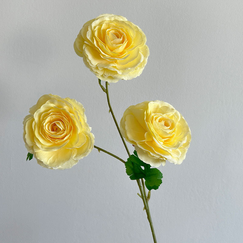 Bulk 25" 3 Heads Peony Spray Stems Artificial Silk Flowers Wholesale