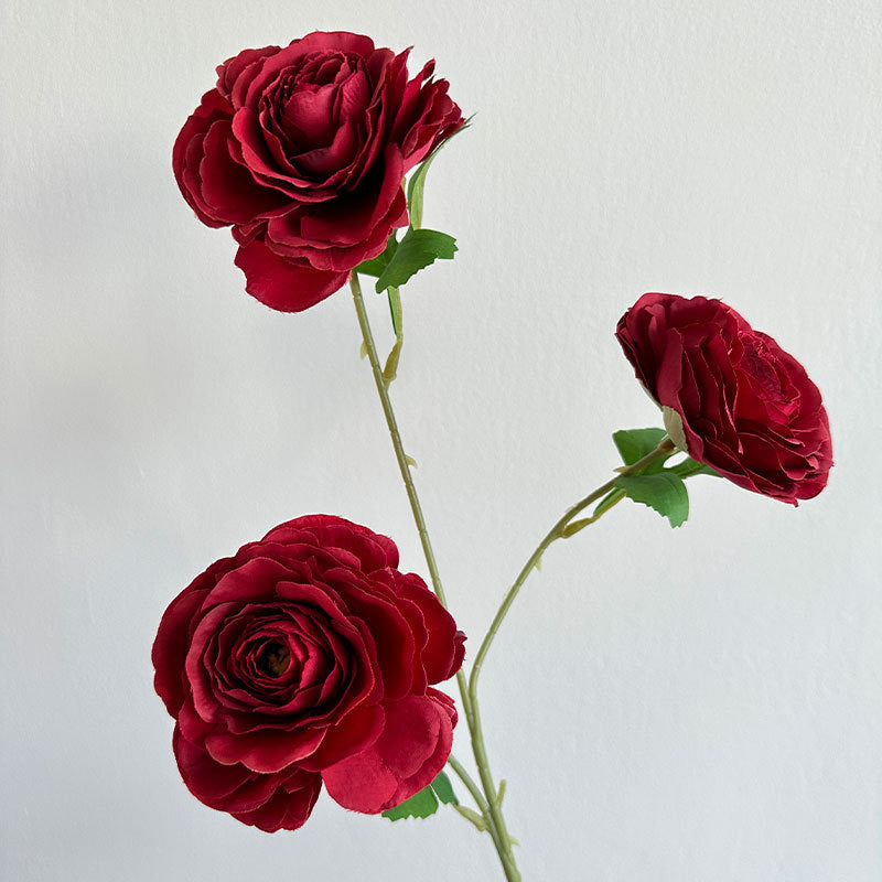 Bulk 25" 3 Heads Peony Spray Stems Artificial Silk Flowers Wholesale