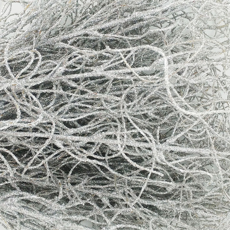 Bulk 17" Artificial Glitter Christmas Bush Stem Picks Ornaments Decorative Wholesale