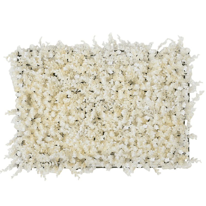 Lot de 12 tapis muraux artificiels en buis toutes saisons, toile de fond verte protégée contre les UV, vente en gros