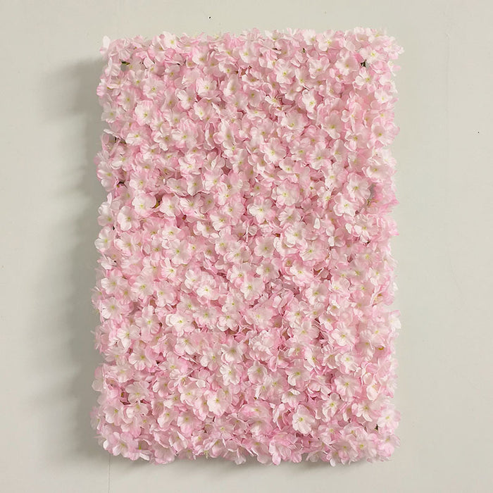 Bulk Cherry Blossom Flower Wall Mat Backdrop Artificial Panels Wholesale