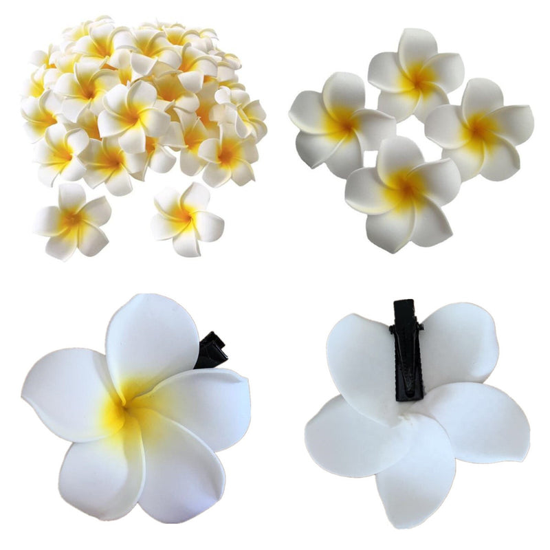 Lot de 10 pinces à cheveux en vrac pour mariage sur la plage, fleurs artificielles, chapeaux, pinces à cheveux, fête Luau, vente en gros