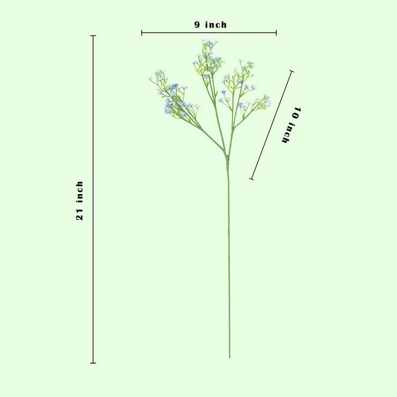 Real-Looking Artificial Baby's Breath - Perfect for Wedding Bouquets & Centerpieces (Alice in Wonderland Theme, Easy to Arrange, Holds Shape Well)