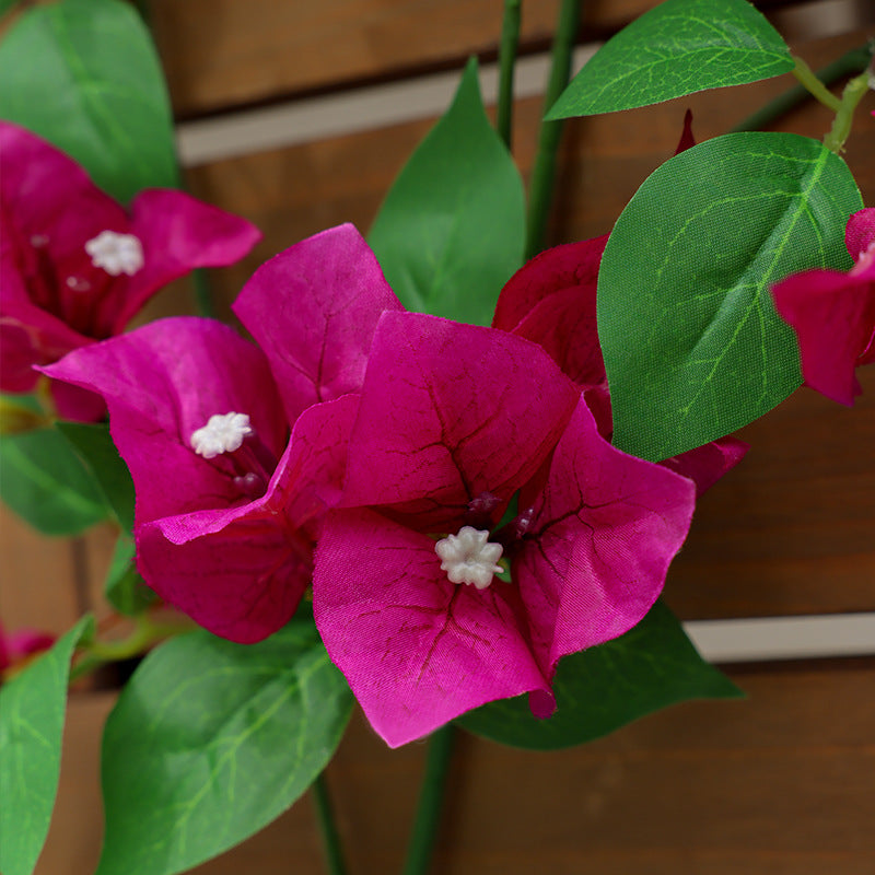 Bulk 59 Inch Artificial Bougainvillea Hanging Vines UV Resistant Fake Flowers for Outdoor Decor Wholesale