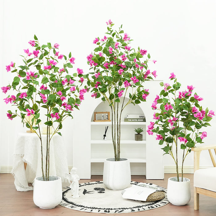 Bulk 3 Sizes Bougainvillea Artificial Tree Bougainvillea Artificial Plant Wholesale