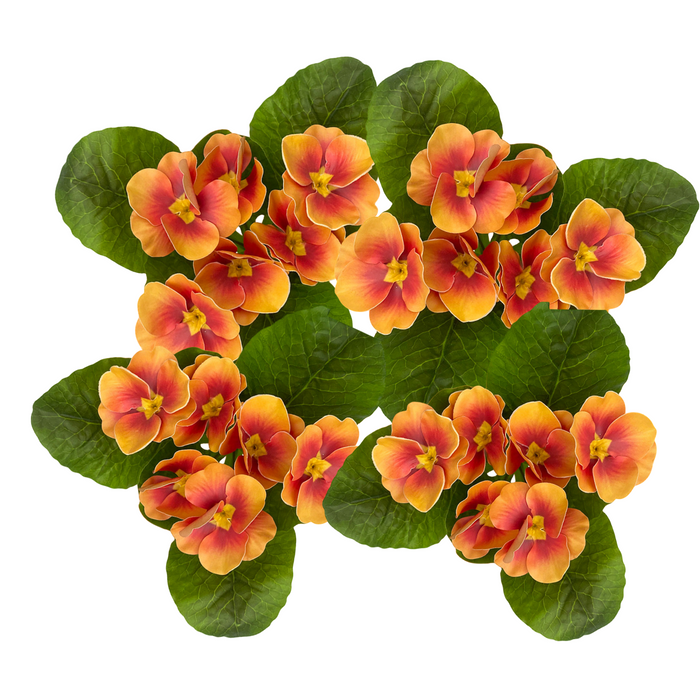 Bulk 9.8" 5Pcs Artificial Pansy Flowers for Outdoors UV Resistant Plants Wholesale