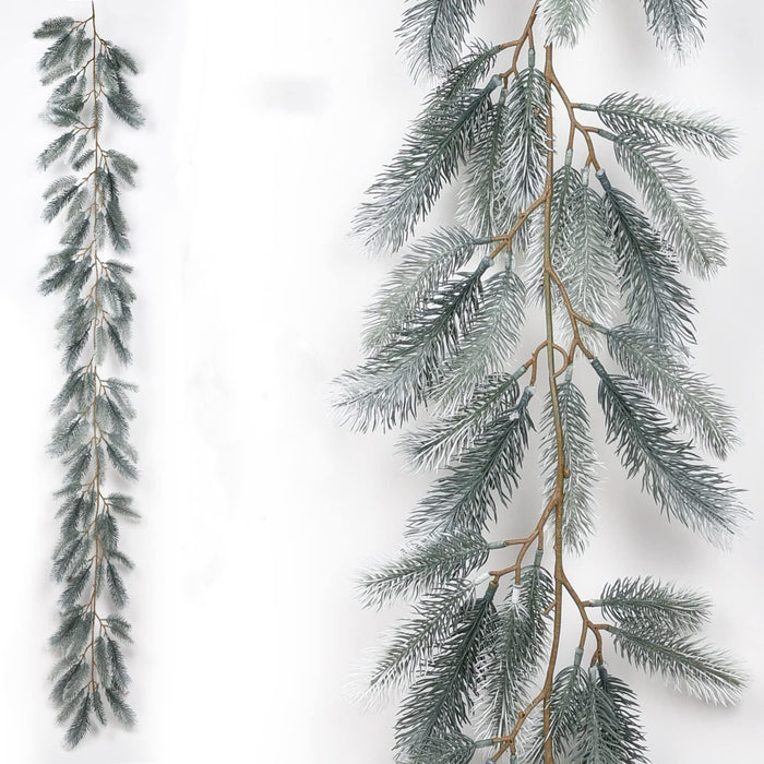 Bulk 6.5 FT Artificial Norfolk Pine Garlands Artificial Greenery Garland for Table, Mantle, Wall, Indoor, Outdoor Christmas Decorations Wholesale