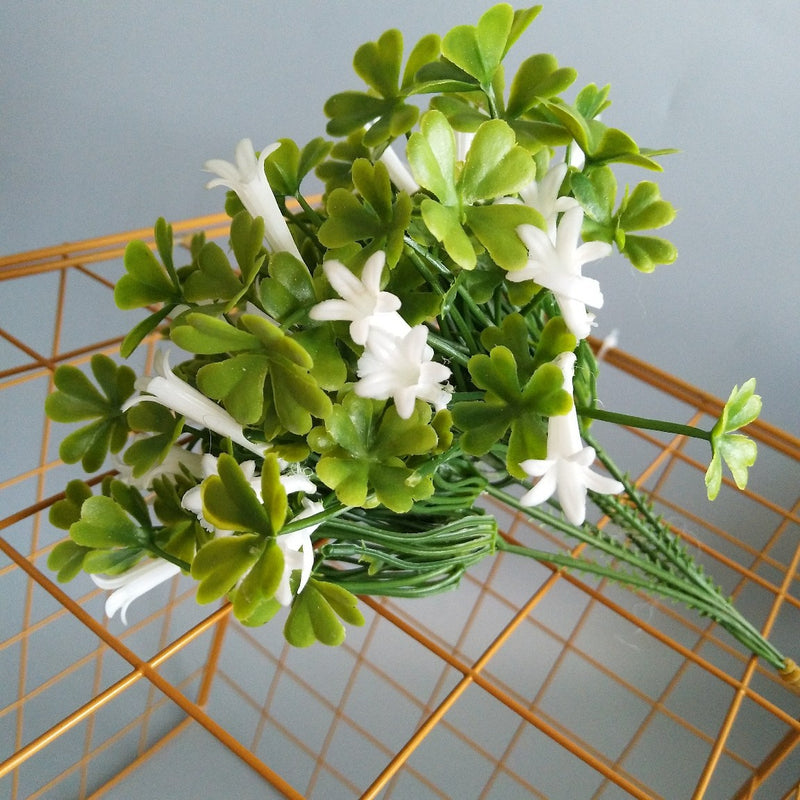 Bulk 6 Bundles St. Patrick's Day Artificial Flowers for Outdoors and Indoors Wholesale