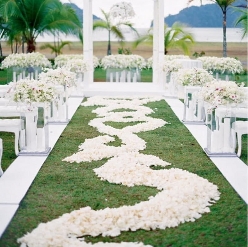 1500 PCS Realistic Silk Rose Petals - Perfect for Weddings, Proposals & Romantic Decor (Valentine's Day, Anniversaries) - Great Value & Quality