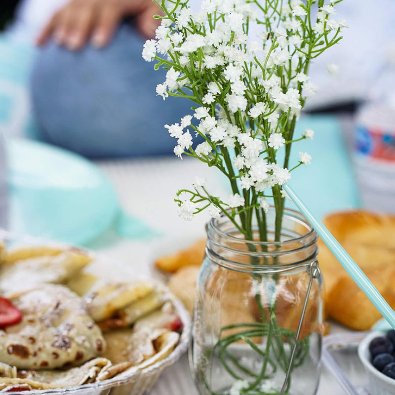 Real-Looking Artificial Baby's Breath Flowers - Bulk Gypsophila for Wedding & Home Decor