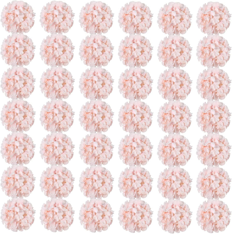 64pcs Vibrant Silk Hydrangea Flowers - Full Artificial Blooms for Wedding Centerpieces & Home Decor (Easy to Assemble, Great Value)