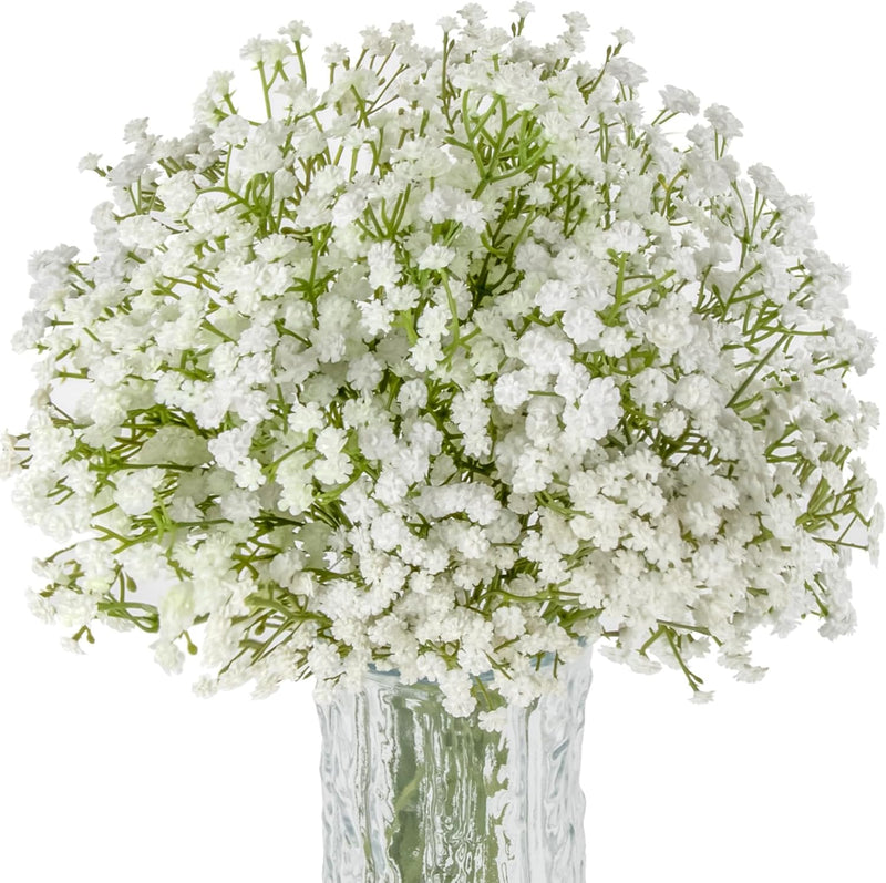 Real-Looking Artificial Baby's Breath Flowers - Bulk Gypsophila for Wedding & Home Decor
