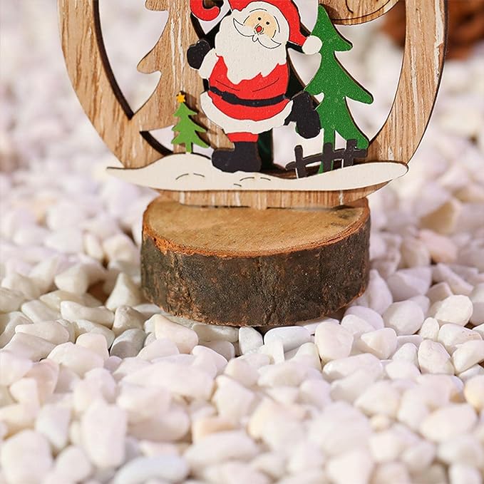 Bulk Christmas Table Ornaments with Xmas Tree Snowman for Holiday Party Decoration Centerpiece Wholesale