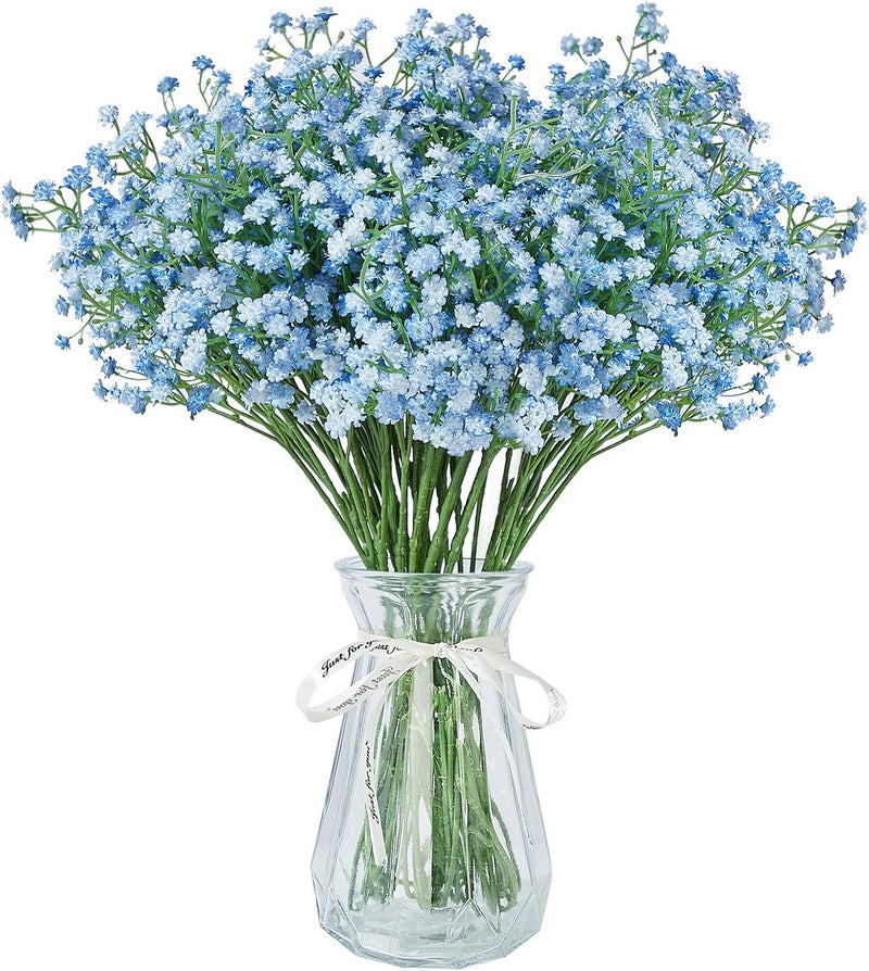 Real-Looking Artificial Baby's Breath - Perfect for Wedding Bouquets & Centerpieces (Alice in Wonderland Theme, Easy to Arrange, Holds Shape Well)