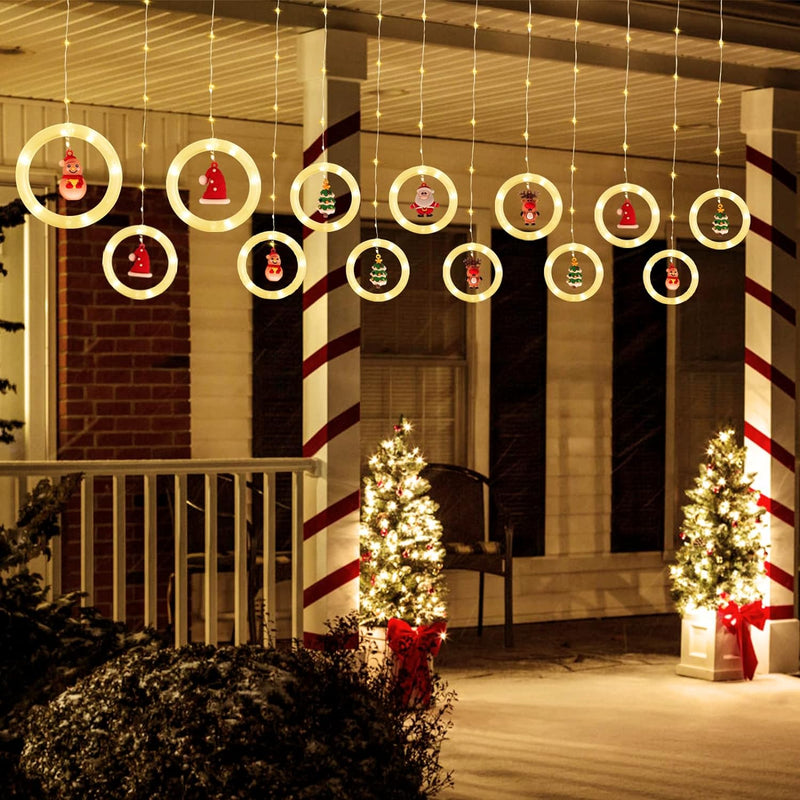 Bulk Christmas Window Lights Ornaments 118 Ft LED Xmas String Lights for Bedroom Xmas Tree Home Garden Decor Wholesale