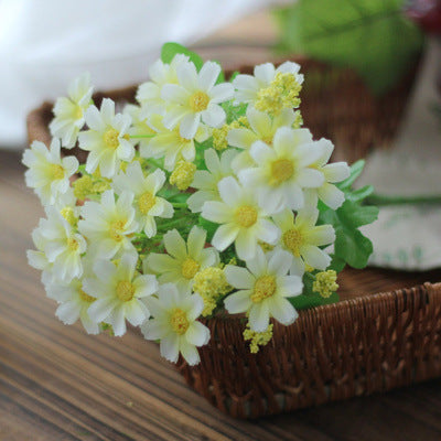 Bulk Daisy Bush Shrubs Silk Flowers for DIY Hanging Plants Outdoors and Indoors Decoration Wholesale