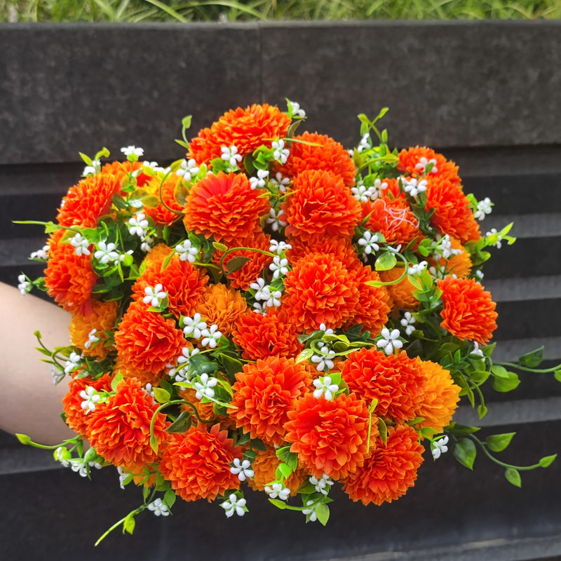 Bulk Exclusive 8 Bundles Chrysanthemum Flowers Bush for Outdoors Mum Fall Plants UV Resistant Wholesale