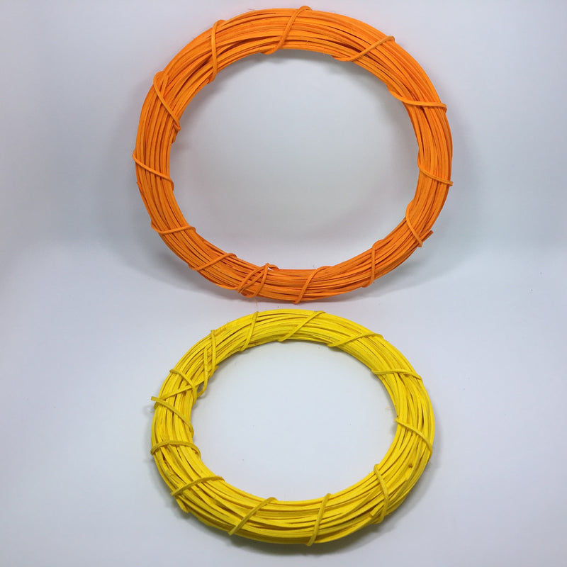 Bulk 2 Pack DIY Crafts Rattan Colorful Wreaths Frame Wholesale