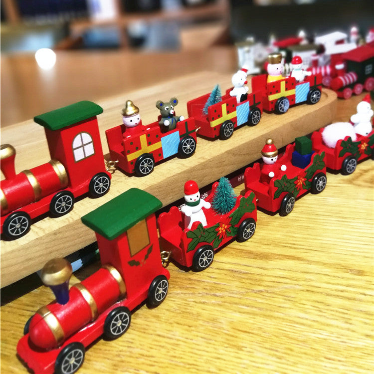 Bulk Christmas Train Ornaments Set for Kids Holiday Gifts Wholesale