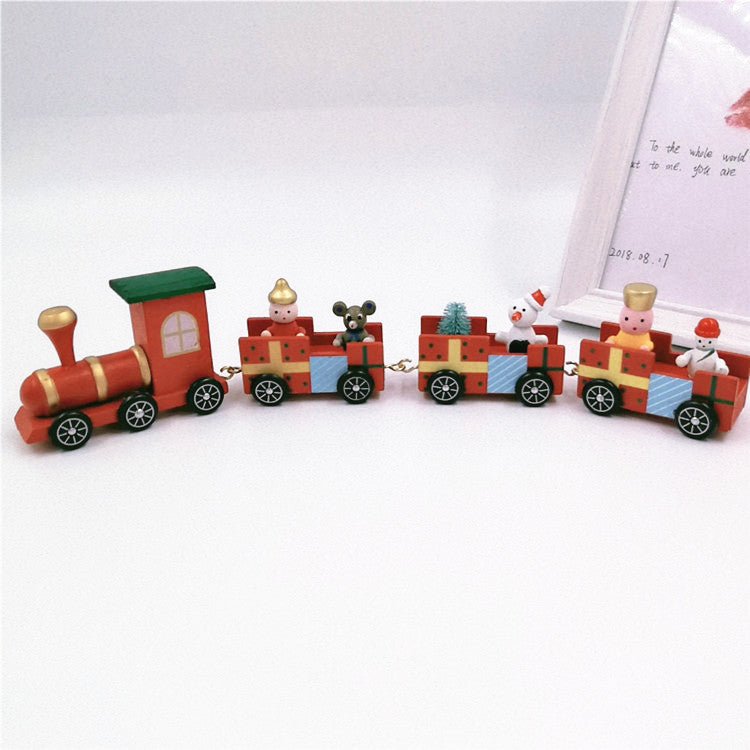 Bulk Christmas Train Ornaments Set for Kids Holiday Gifts Wholesale