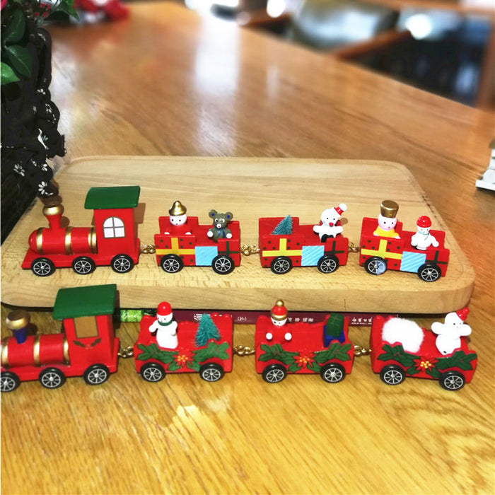Bulk Christmas Train Ornaments Set for Kids Holiday Gifts Wholesale