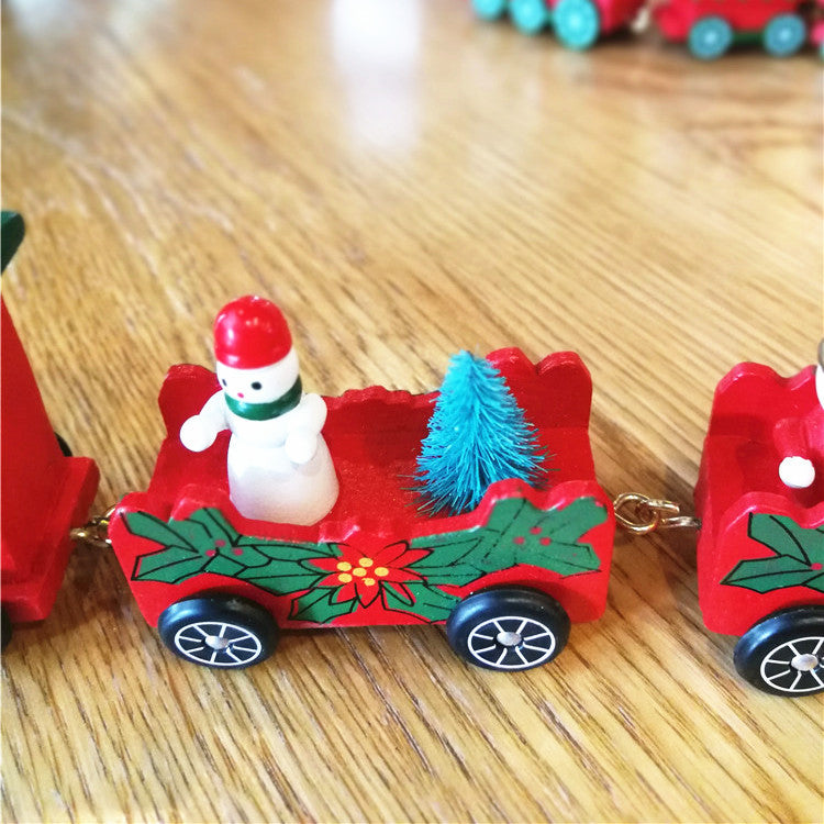 Bulk Christmas Train Ornaments Set for Kids Holiday Gifts Wholesale