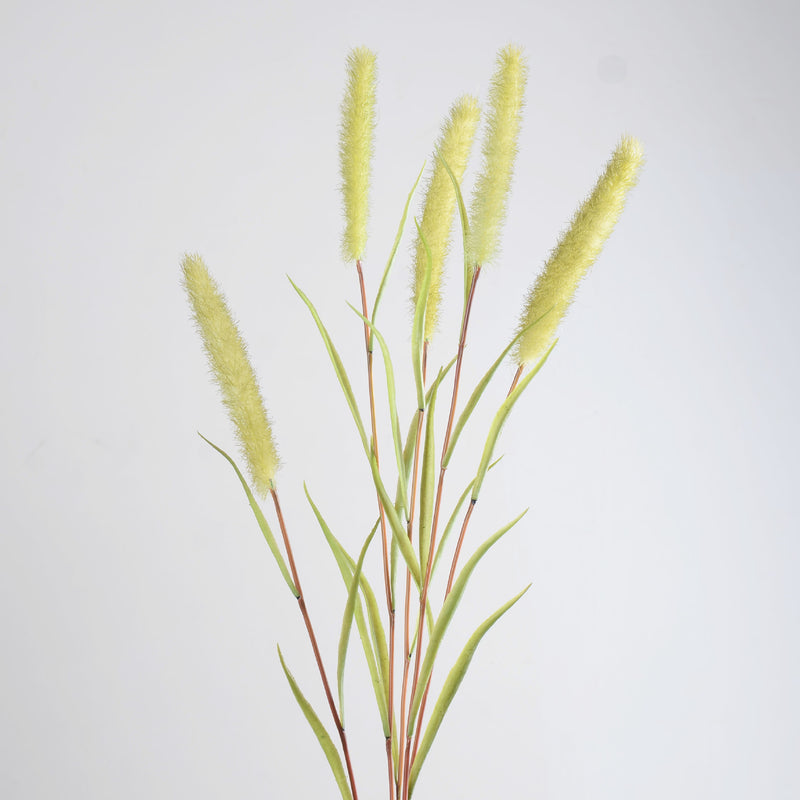Queues de lapin en vrac de 34 pouces, tiges de pulvérisation d'herbe de queue de chien, branches de plantes artificielles en gros