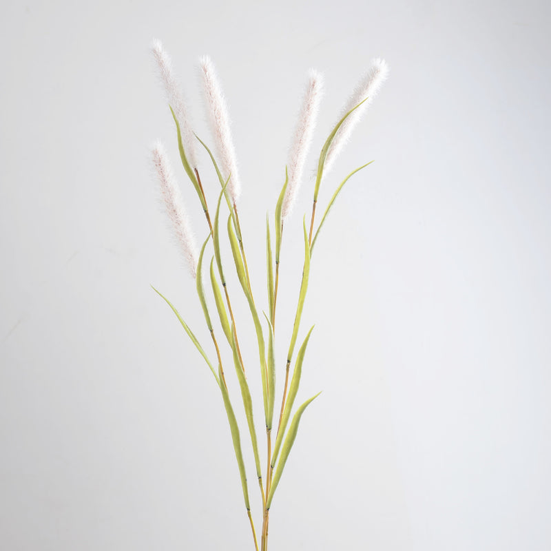 Queues de lapin en vrac de 34 pouces, tiges de pulvérisation d'herbe de queue de chien, branches de plantes artificielles en gros