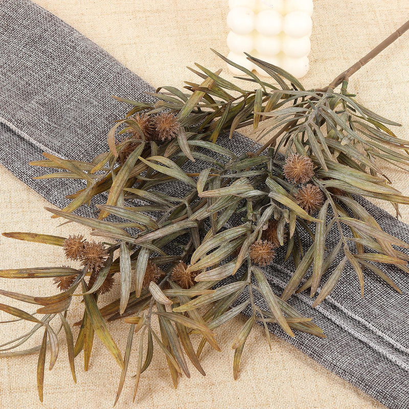 Bulk 21.6" Autumn Hued Artificial Acacia Fruit Branches for Floral Arrangements, Vases, Tabletop & Seasonal Decor