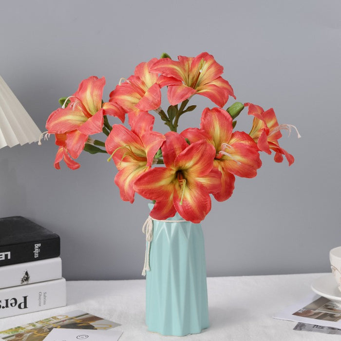 Bulk Hemerocallis Fulva Stems Day Lily Flowers Artificial Wholesale