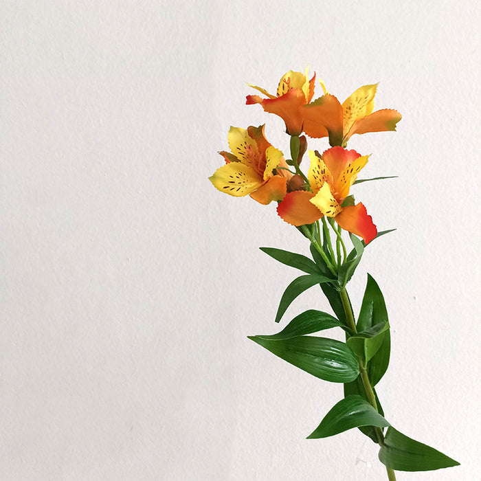 Bulk 29 inches Tall Alstroemeria Stems Artificial Silk Flowers Wholesale