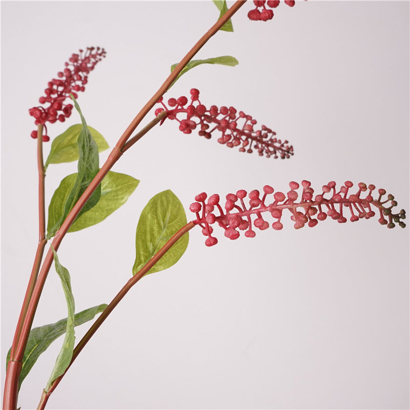 Bulk American Pokeweed Branches - 37" Tall Natural Fall & Winter Stems for Wedding Centerpieces and Home Decor Wholesale