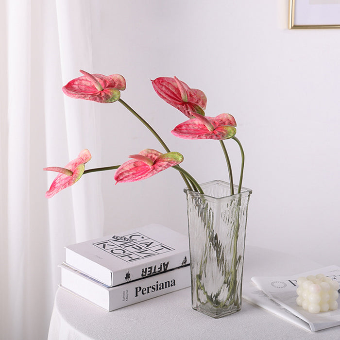 Bulk 35 inches Tall Extra Long Anthurium Stems Real Touch Flowers Wholesale