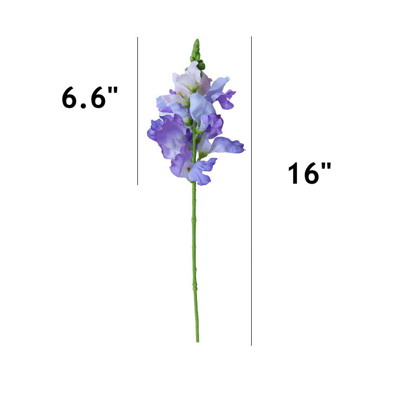 Bulk 16" Antirrhinum Stems Silk Flowers Artificial Flowers Pink Wholesale