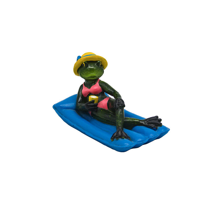 Bulk 6" Artificial Animals Floating Frogs for Pool Fishing Tank Wholesale