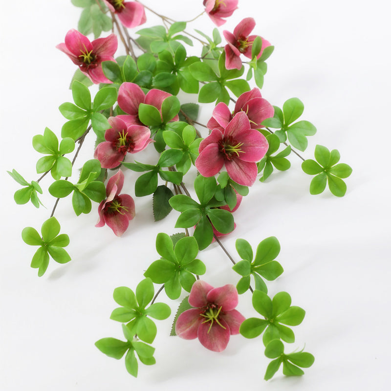 Bulk Extra Tall 44" Artificial Christmas Rose Flowers or Christmas Decor Wholesale