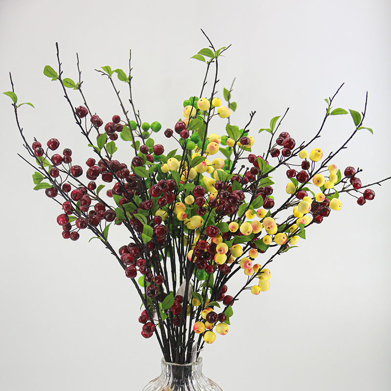 Bulk 40" Artificial Crabapple Berry Branch Wholesale